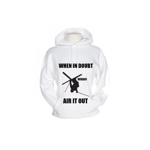 WIDAIO Pullover Hoody Skier White